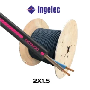 Câble R2V Rigide 2x1.5mm² U1000 INGELEC