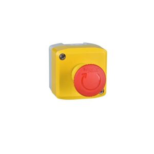 boite jaune arret urgence rouge pousser tourner 1 1